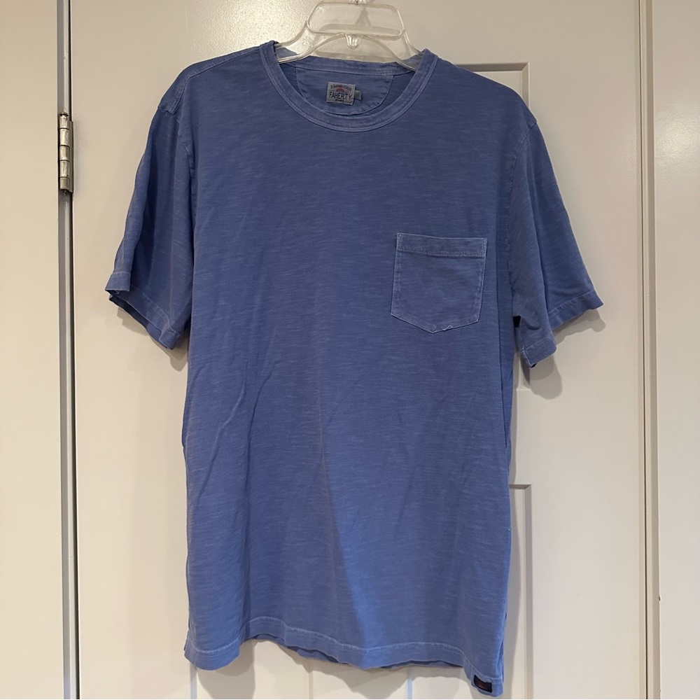Men’s Faherty Sunwashed Pocket Tee